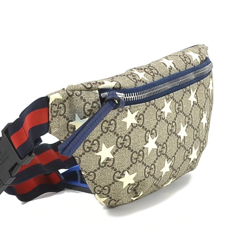 Gucci Bag Supreme GG Waist Canvas Brown